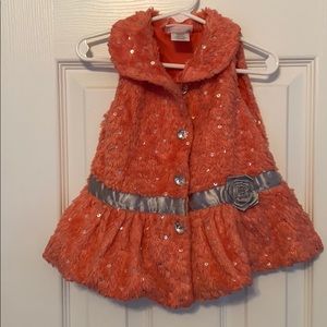 💚 Fuzzy Sparkle Vest